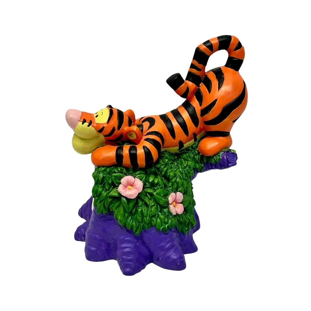 Tigger Time Winnie-the-Pooh Miniature Clock Figurine Needs Battery Fast Shipping